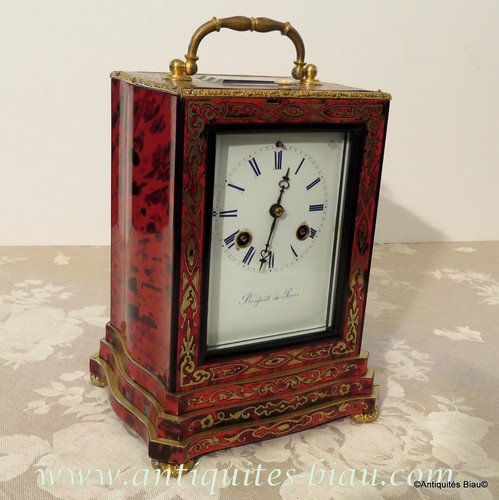 Stamped bréguet table - table, clock