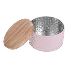  Metal Container with Lid Cookie Storage Containers Airtight Biscuit Tin
