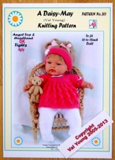 DOLLS KNITTING PATTERN no