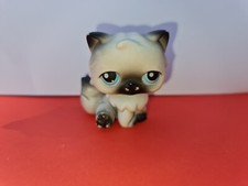 Littlest Pet Shop Authentic #60 Persian Cat Blue Eyes LPS