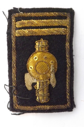 Military wire bullion badge - wire,