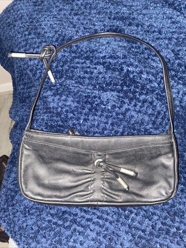 Tula small black - black, leather
