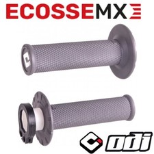 ODI V2 Lock-On No Waffle Graphite Grey Grip Yamaha YZ450F YZ250F WR250F WR450F
