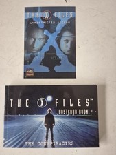 X-Files Postcard Book The Conspires & LE Metallic Finish Card Harper Prism