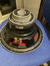 Sony Xplod Subwoofer XS-L121P5 Rare 1200w