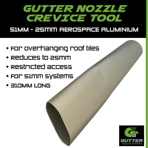 Gutter vacuum crevice - vacuum,
