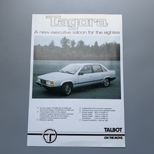 Talbot Tagora Sales Leaflet