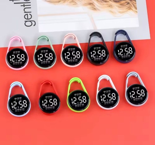 Keychain pocket watch led - keychain,