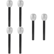 3 Pack Glitter Microphone Prop