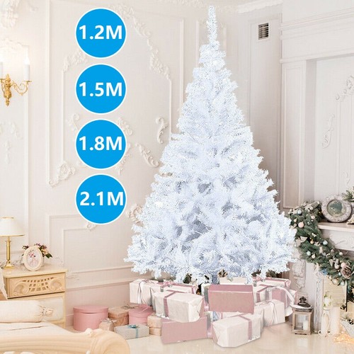 White christmas tree with - white,