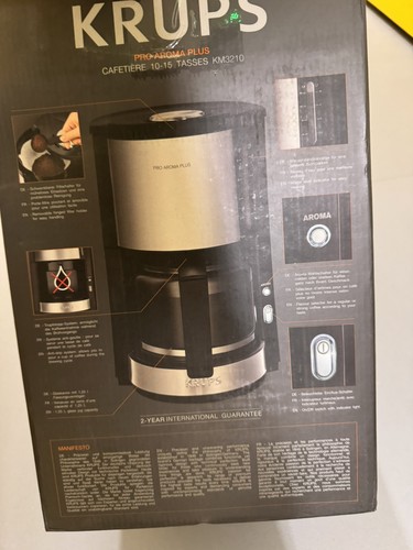 Krups pro aroma plus km3210 - aroma,
