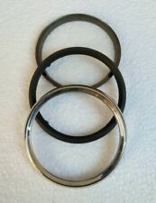 Chrome Bezel Glass Repair Kit for smiths 80 mm Speedo Tach Norton Triumph BSA