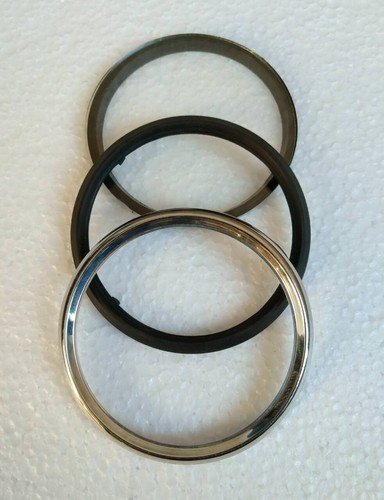 Chrome bezel glass - bezel, kit