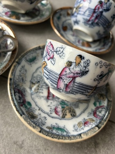 Antique 1890 cup saucer - antique,