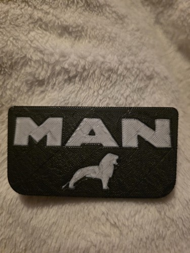 Man lorry badge - badge, magnet