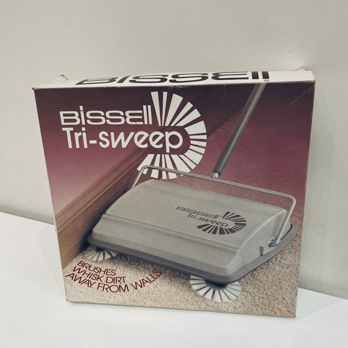 Vintage bissel carpet sweeper - carpet,