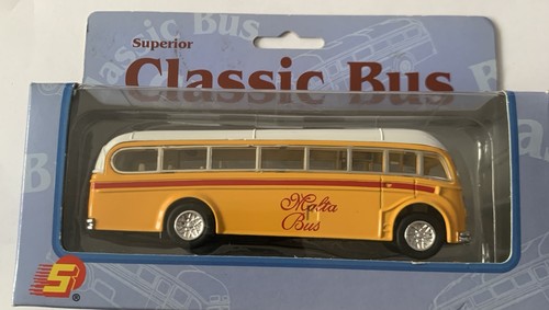 Malta classic bus - malta, diecast