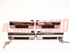 Front + Rear Door Handles Right Left Fiat 127 2nd Series + L