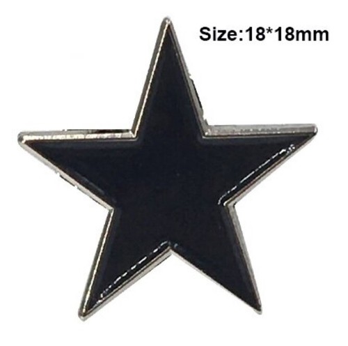 Black star badge - star,