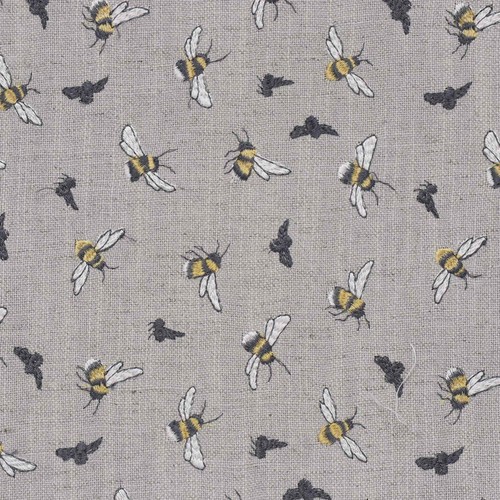 Voyage bumble bee birch fabric - bumble,