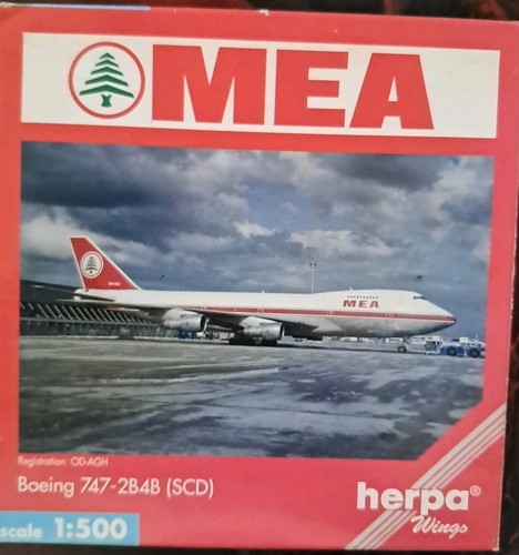 Herpa wings mea boeing - mea,