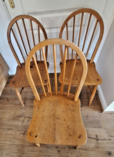 3 x Ercol 370 Windsor blonde