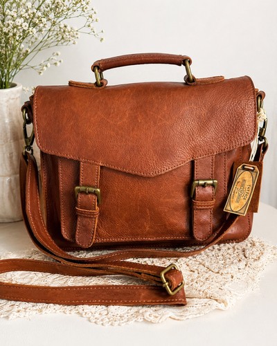 Nwt fat face - tan, leather