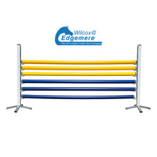 Set of 8 Plastic Horse Jump Poles - Equestrian Training  Groundwork pole UK Made