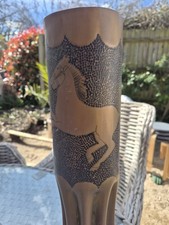 Brass Sculpted Shell Case