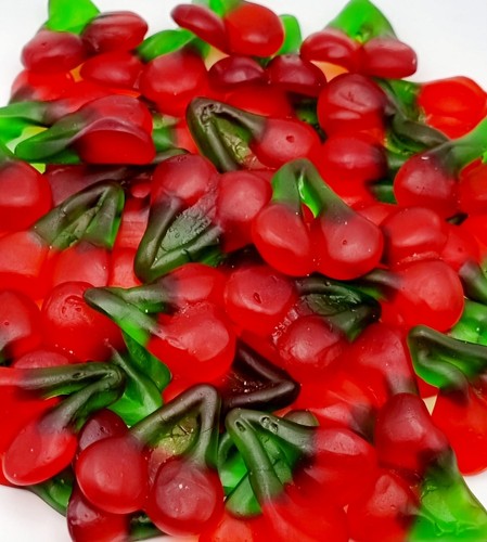 1kg jelly twin cherries - jelly,