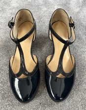 Hotter Navy T-Bar Mary Jane