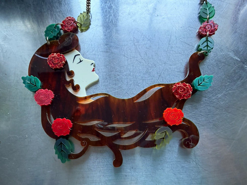 Tatty devine necklace floral - necklace,
