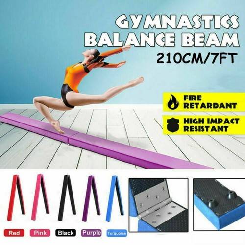 Folding balance beam 7ft - balance,