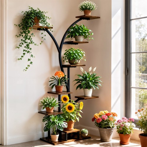Versatile indoor plant stand - versatile,