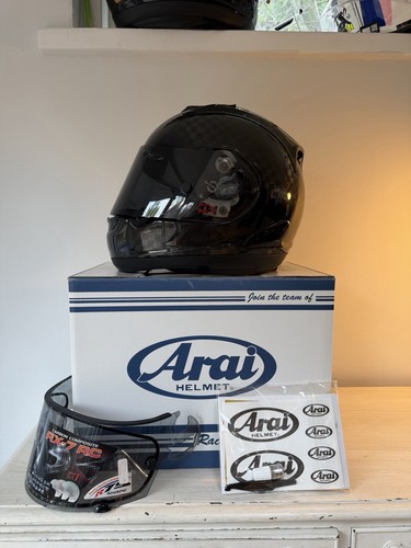 Arai rx7 carbon - carbon, (boxed)