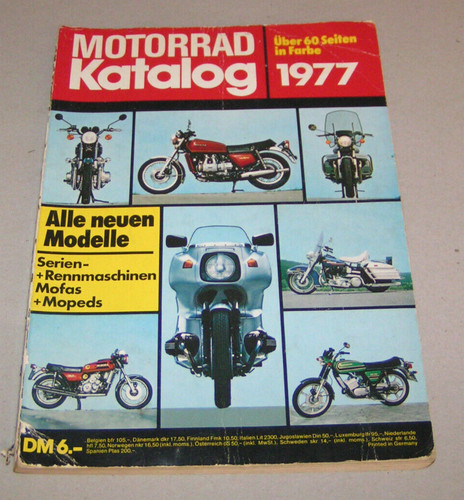Motorradkatalog 1977 edition - 1977,