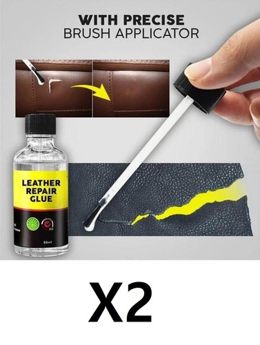 Car van leather fabric glue - leather,