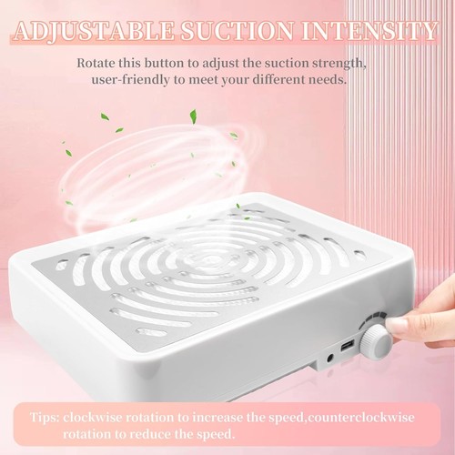 Nail dust collector - nail, with