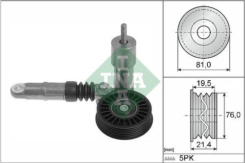 Ina drive belt tensioner - ina, for
