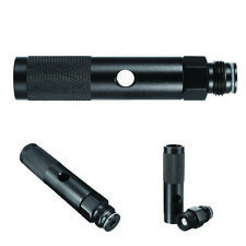 Quick Change 12g CO2 Co2 Cartridge Capsule Adapter w/ 88g Bottle Threads Black