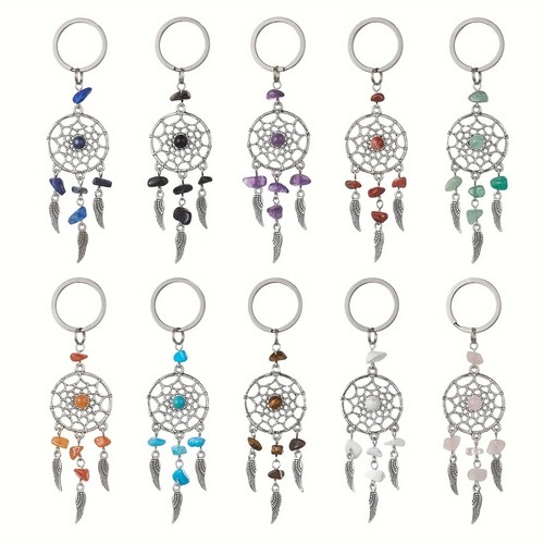 Dreamcatcher keyring bag charm - dreamcatcher,