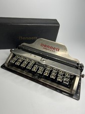 Bennett Typewriter Made In USA