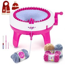 40 Needle DIY Hand Knitting Machine Loom Scarf Hat Kids Tools Fun Knitting Kids