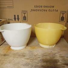 2x Kenwood A700 A701 A707 KM013 A901 KM CHEF models  White 2 Handle Mixing Bowl