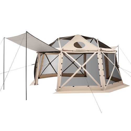 15x15ft geodesic gazebo - 15x15ft,