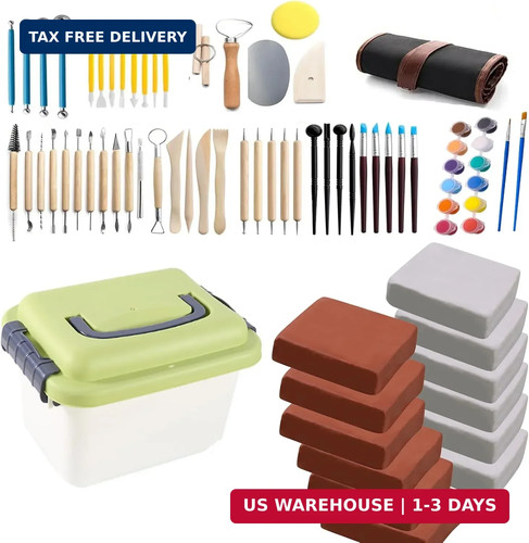 Natural air dry clay - lb,