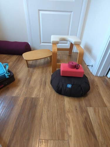 Headstand stool meditation - headstand,