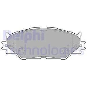 Front brake pad set - set, disc