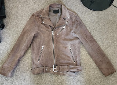 Allsaints rigg suede leather - allsaints,