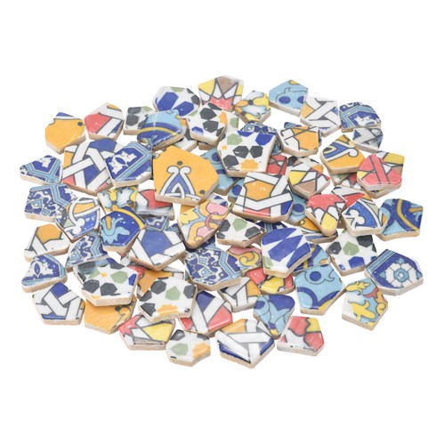 Irregular ceramic mosaic - ceramic,